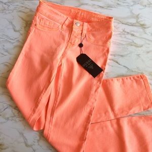 NWT Guess Skinny Jeans - bright peach - size 26